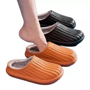 방수 겨울 털 슬리퍼 실내화 거실화 사무실 따뜻한 푹신한 방한 미끄럼방지