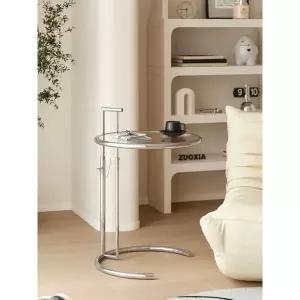 모던 투명 클래시콘 사이드테이블 어드저스터블 E1027