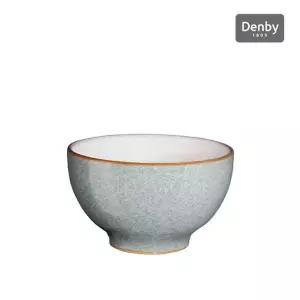 덴비 엘레멘츠 라이트 그레이 밥 공기