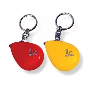 KDS 줄자열쇠고리형 줄자 RA06-02RY 382-0036 줄자 고무그립줄자 열쇠고리줄자
