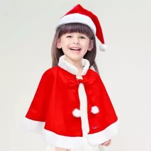 소형 산타분장 코스튬 의상 망토 모자 산타옷 이벤트 파티 유치원행사
