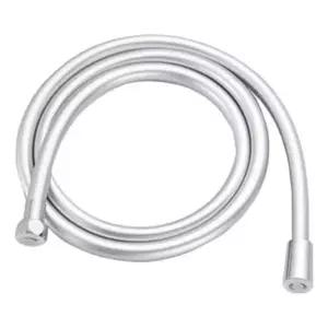 샤워호스 샤워 샤워기 고압 pvc 실리콘 꼬임 물때 방지 호스 2m 메탈실버