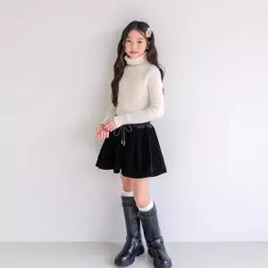 [보리보리/버블트리]버블트리 주디벨벳스커트