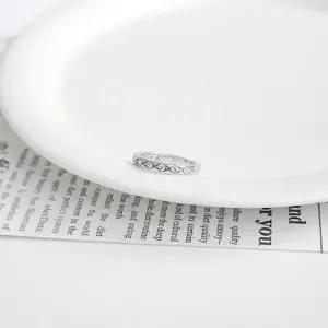 [오팔하우스]925Silver 다이아몬드 컷팅 큐빅 반지 OPHER1762