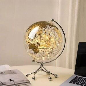 투명 지구본 무드등 선물 학생 행성 지구본조명