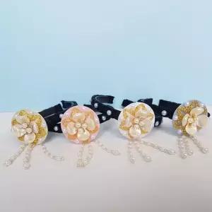 한복 장식 머리띠 한복머리핀 머리장식 헤어밴드 한복드레스 헤어