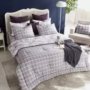 [롯데백화점]박홍근홈패션 르망스 사계절 양면 오가닉인증 코튼 100 침구세트 킹(K)