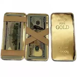 라운딩 지갑 골드바 슬림 남자 골프 지갑 머니 필드 아이템 액세서리 필수템 장지갑 미니멀 휴대용 기념품