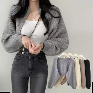 여자겨울코디 볼레로가디건 LEA-L125