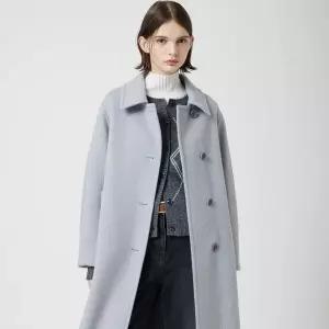 [CC콜렉트]울 폭스 블렌드 싱글 롱 코트_C254MSG561_s