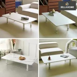 [벨라홈] LPM 프리모 라운드 4단 높이조절 접이식테이블 1200x600(CN995...