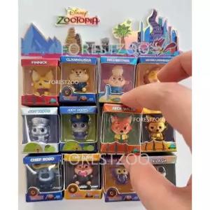  주토피아 미니 쌀알 블라인드 박스 허그 시리즈 닉 주디 피규어 가챠 랜덤 뽑기