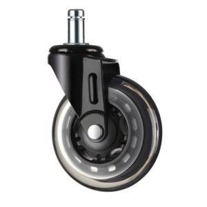 사무실의자 바퀴 휠 2인치 무소음 3인치 이케아의자전용5개 음소거 카스프링형