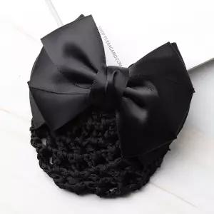 리본 머리망 승무원 그물망 망핀 간호사 올림머리 그물망 망사핀 망삔