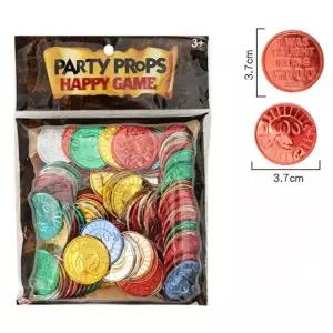 디지털 비트코인 플라스틱 해피 샴록 동전 주화 날 성 선물 및 장난감 컬러풀 스마일리