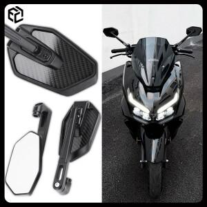 혼다 호환 / SH150 350i 125i 포르자 750 ADV350 바이크 오토바이 백미러 카본 파이버 소재