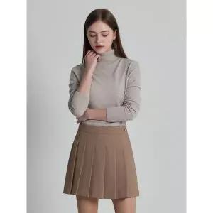 [하프클럽/]홀리데이 플리츠 스커트 레이어드 팬츠 (택가격138000원)