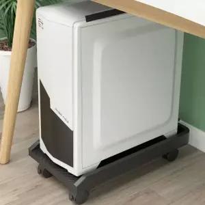 컴퓨터 본체 받침대 데스크탑 PC 선반 다이 거치대