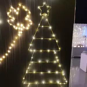 [셀러에이드]96구 LED 트리 설정 장식전구 점멸 LED 벽트리