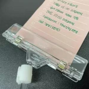 메모 집게형 홀더 소형 아이디어 정리집게 포인트 장식 꽂이