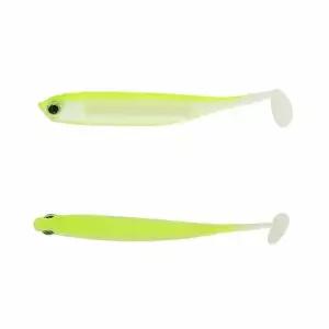 은빛비늘 쉐드웜 루어 10p세트 형광 광어 갈치웜 미끼