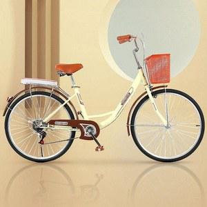 엄마 자전거 장보기 경량 클래식 여성용 출퇴근