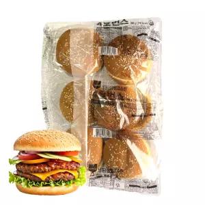 삼립 냉동 고소한 햄버거빵 300g SPC 4호번스 햄버거번