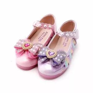 [보리보리/앙쥬]여아구두 유아 키즈 어린이 주니어 초등 hg러브진주하트LED 플랫슈즈wd