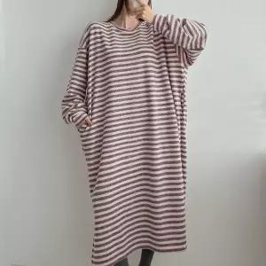 [하프클럽/]빅사이즈 512 스위트줄지니트원피스 DMAV811