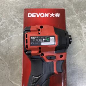 드릴 비트 세트 DEVON 20V 리튬 전기 임팩트 드라이버 5768-Li-20 초단 충전 핸드 드릴