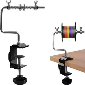 낚싯줄 스풀러 휴대용 와인더 기계 조절 가능한 안정적인 릴 클램프 스풀링 스테이션 시스템을 갖춘 회전