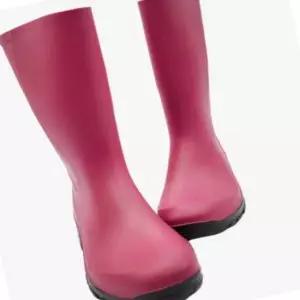 여자용 패션장화 진달래 260mm 가벼운장화 미들 발목