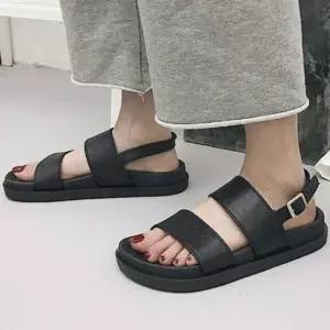 여성 스트랩 기본 디자인 데일리 발편한 여름 샌들