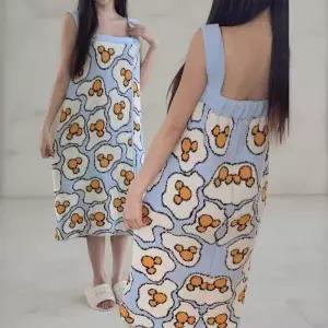 [하프클럽/]여성 여름 캐릭터 나시 루즈핏 샤워 드레스 원피스