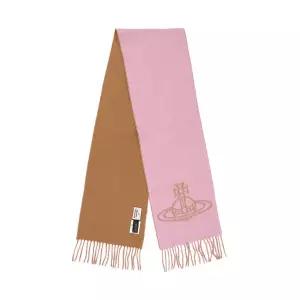 [비비안 웨스트우드] FW25 공용 ORB 양면 머플러 81030006 W00ZH G402