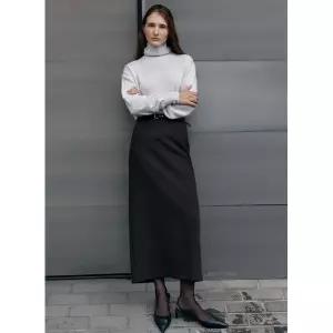 [롯데백화점]쉬즈미스 하이넥 캐시미어 니트 SSKPOO41040