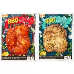 BBQ통살닭다리구이 소금10팩 + 매콤양념10팩