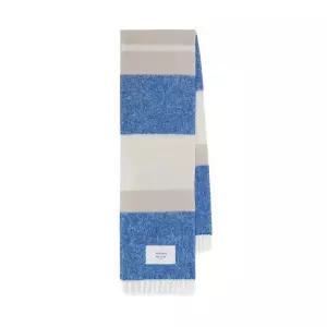 [메종 키츠네] FW25 공용 스트라이프 머플러 PM06203WA0022 0360