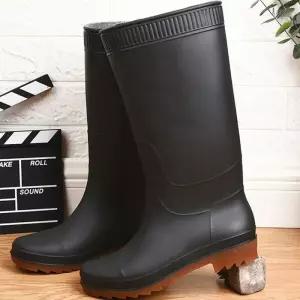 남성 캐주얼 레인부츠 여름 장화 첼시부츠 레인04