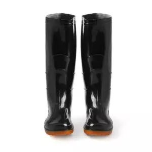 작업용 블랙 270mm 남성 작업화안전화 롱 고무장화