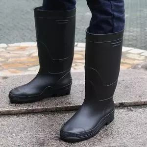 방수 남성용 롱레인부츠 작업용 미끄럼방지 장화