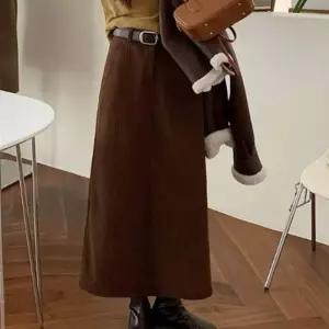 벨벳 슬림하게 HL] 떨어지는 스커트 겨울치마 핏이