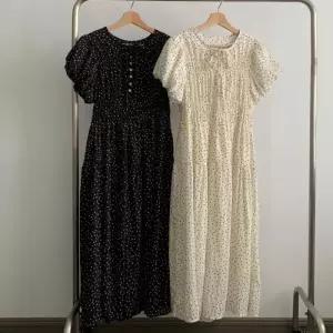 하객룩 HL] 도트 원피스 모던원피스 패턴 드레스