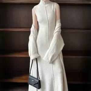 반목 투피스 3color 니트 롱슬리브