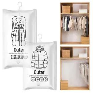 압축팩 패딩 5개 의류 옷걸이 겨울 코트 공간절약 수납팩 이불