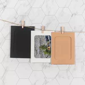 액자 페이퍼프레임 4x6인치 종이 세트 10p