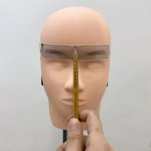 연습용 반영구 속눈썹연장 마네킹 메이크업 헤드