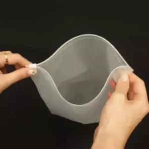 지퍼백 슬라이드 캐리어지퍼백 25x35 옷지퍼백