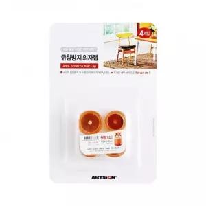 아트 (26x28mm) 긁힘방지의자캡(원형/투명)소 흠집 소음