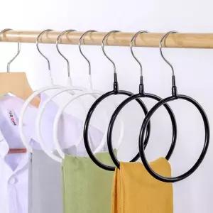 머플러 정리 넥타이 정리 행거 옷걸이 링타입 스카프